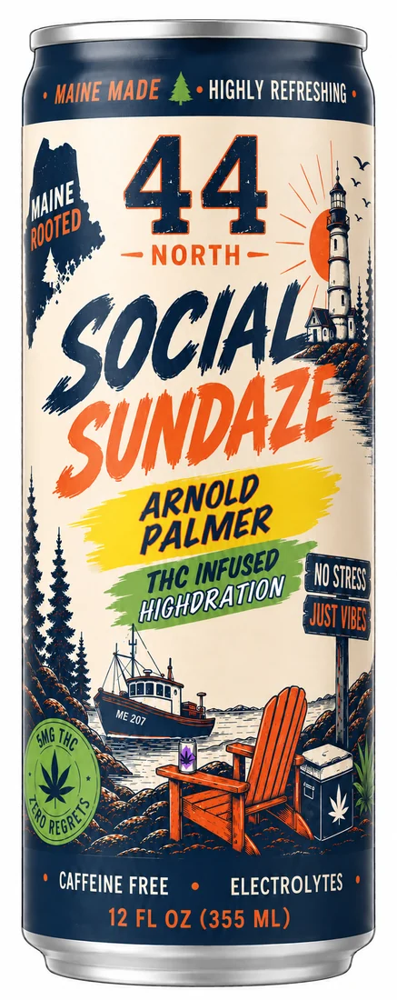 Arnold Palmer Social Sundaze slim can